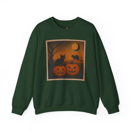 Pumpkins & Postcards Sweatshirt – Vintage Halloween Pullover