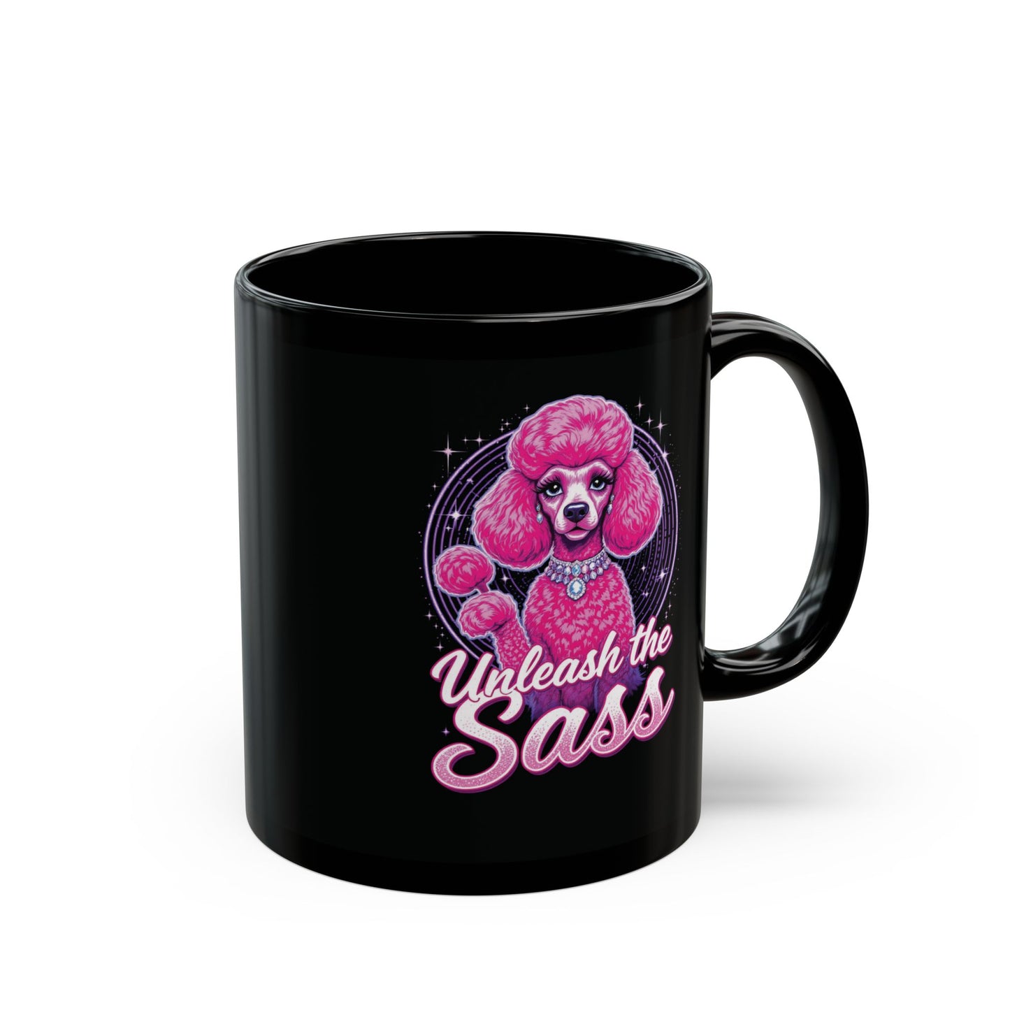 Unleash the Sass Poodle Mug
