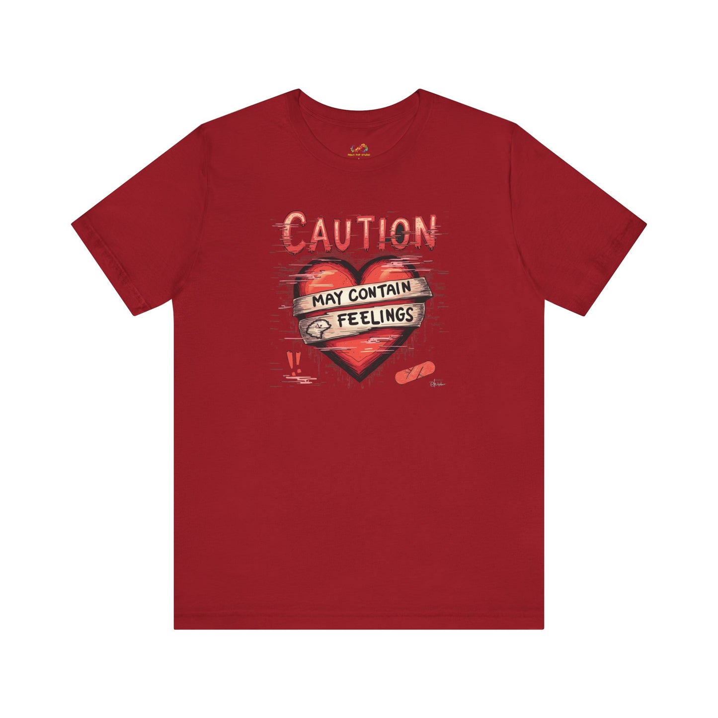 Caution: Feelings Ahead Tee