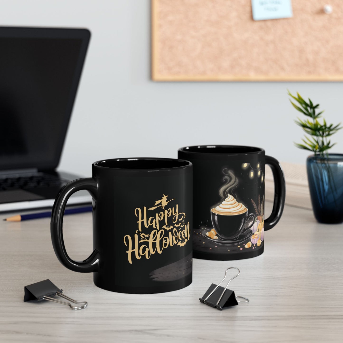 Candy Corn Cappuccino Mug