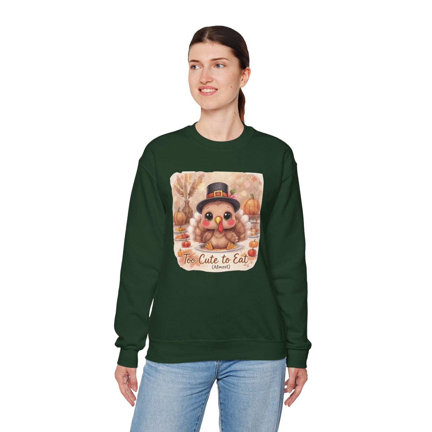 Too Cute to Eat (Almost) Toddler & Kids Thanksgiving Tee