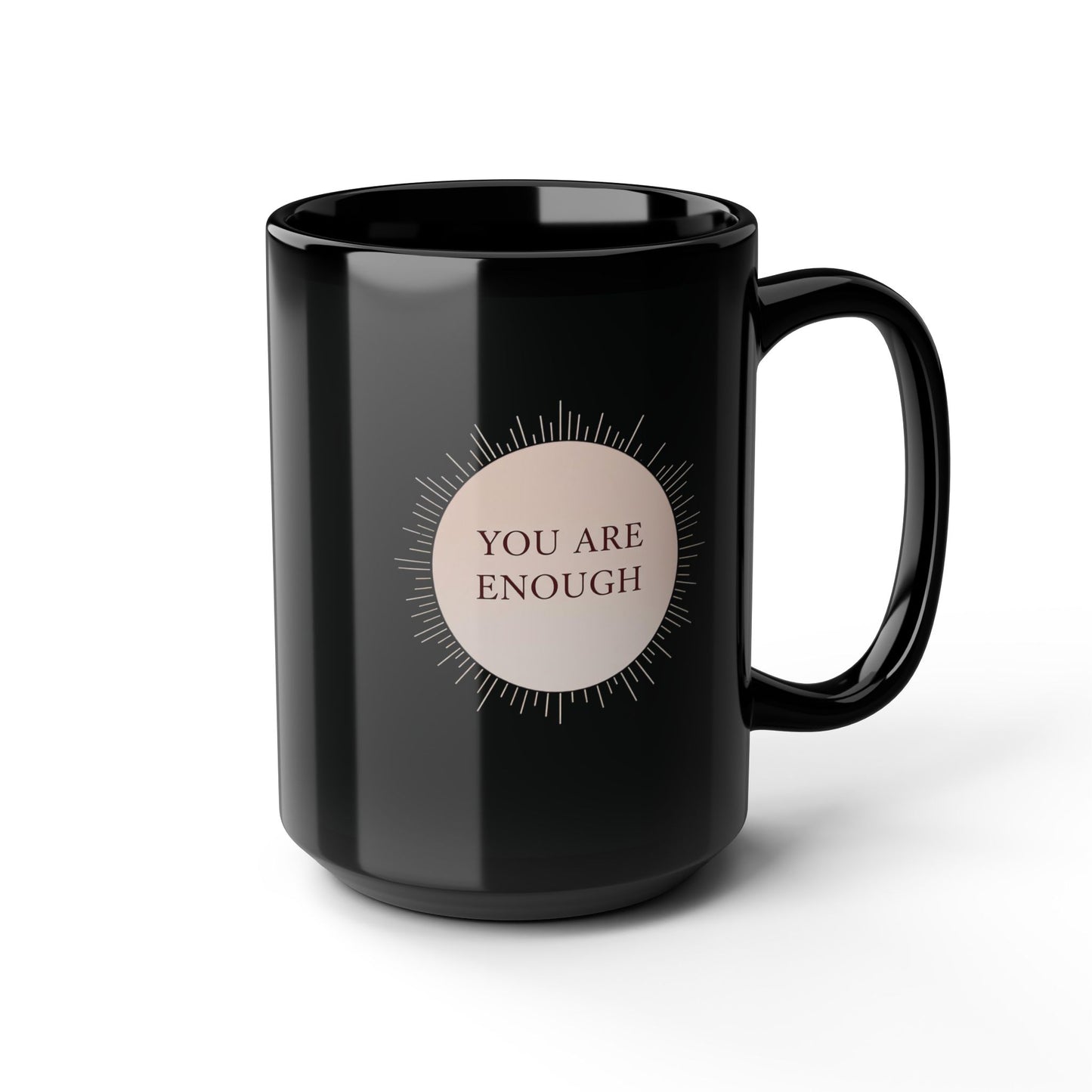 You Are Enough – Minimalist Affirmation Mug