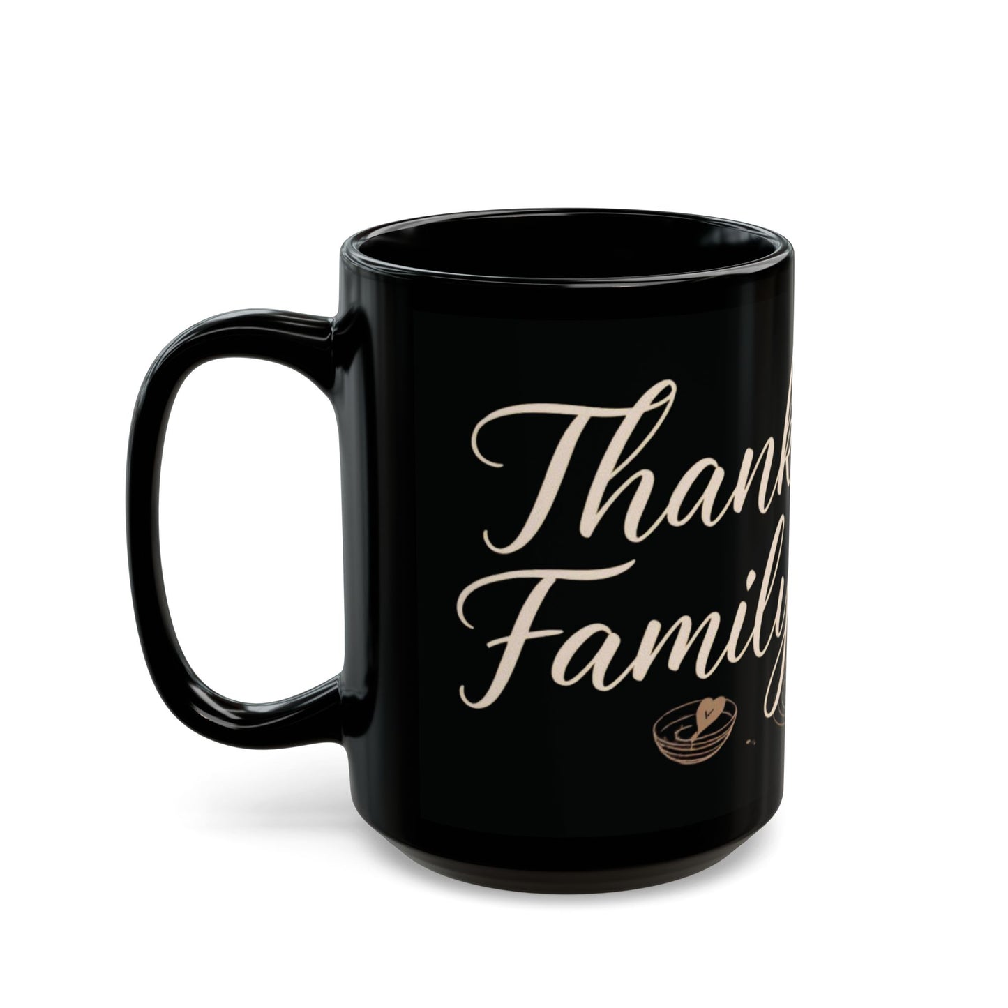 Thankful for Family & Food Mug
