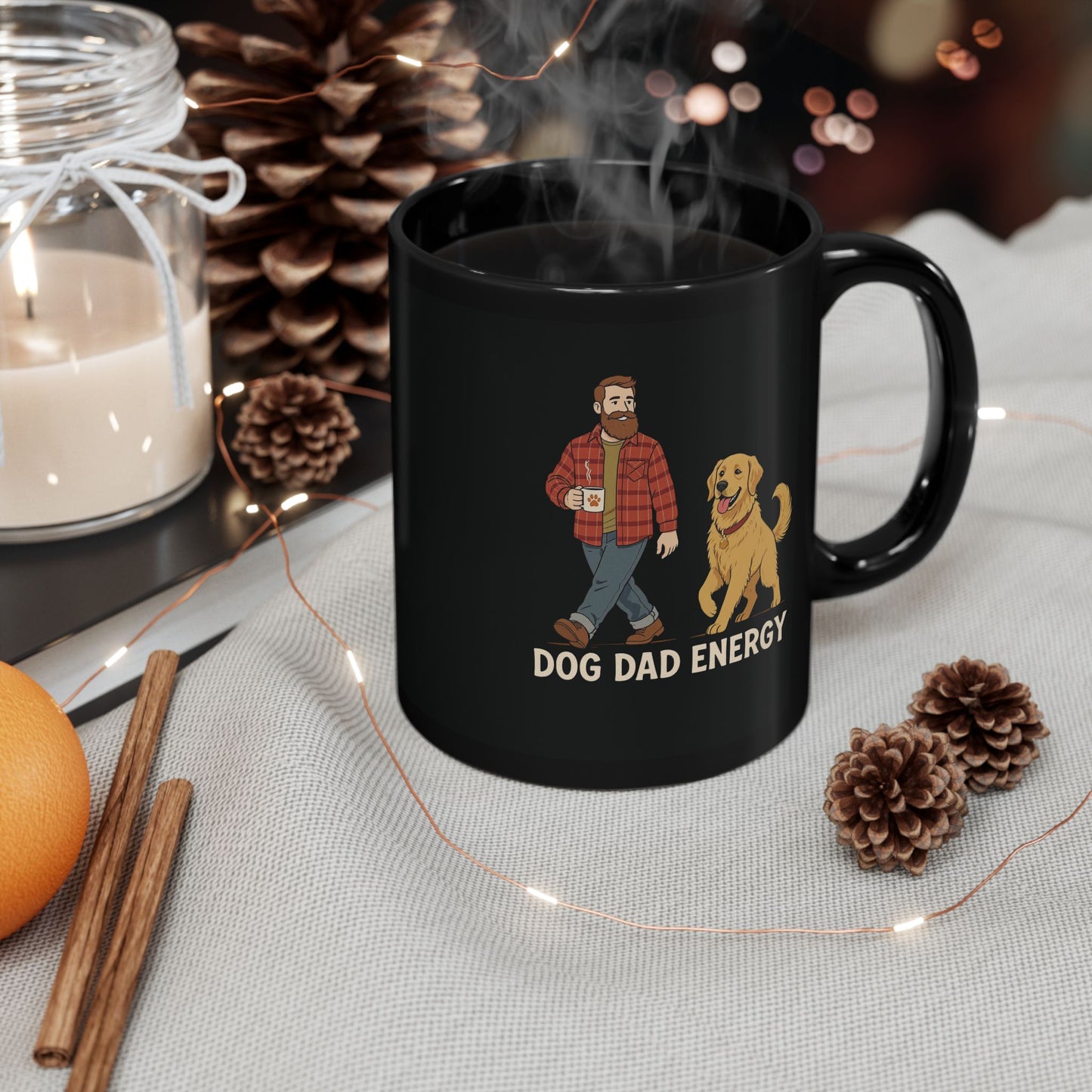 Dog Dad Energy Mug