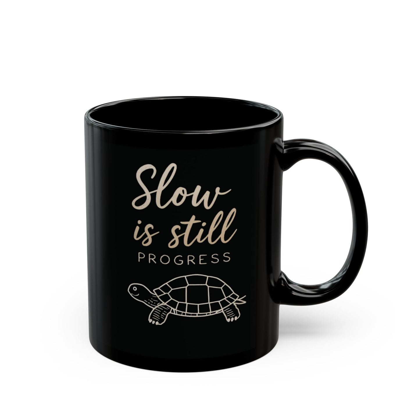 Slow is Still Progress — Mindful Tortoise Mug