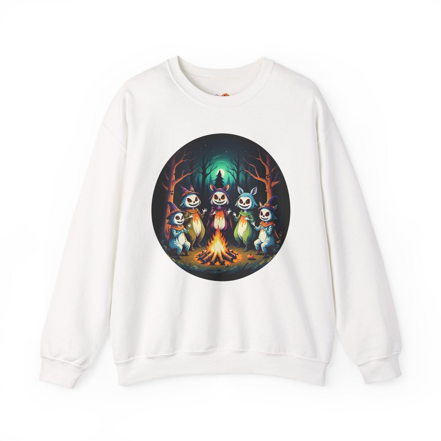 Enchanted Gathering Tee – Whimsical Forest Spirits Halloween Shirt