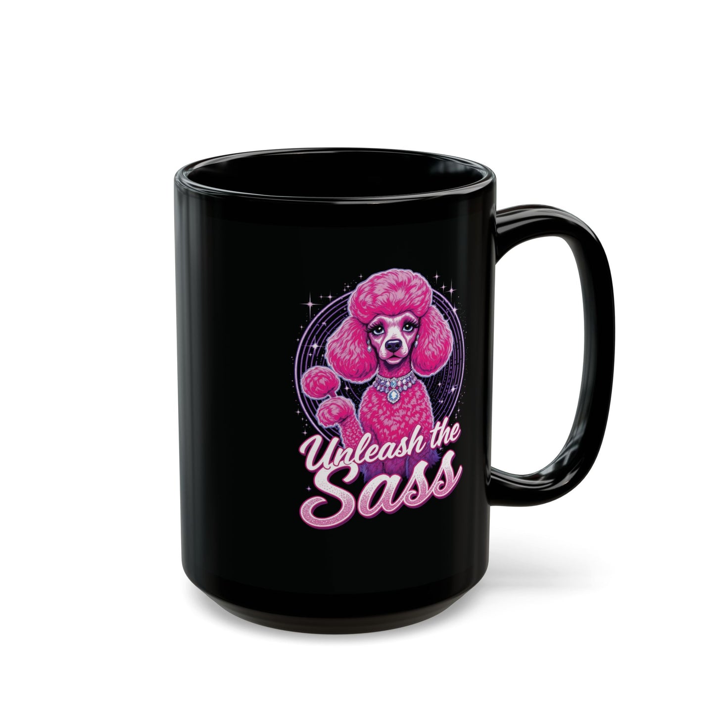 Unleash the Sass Poodle Mug