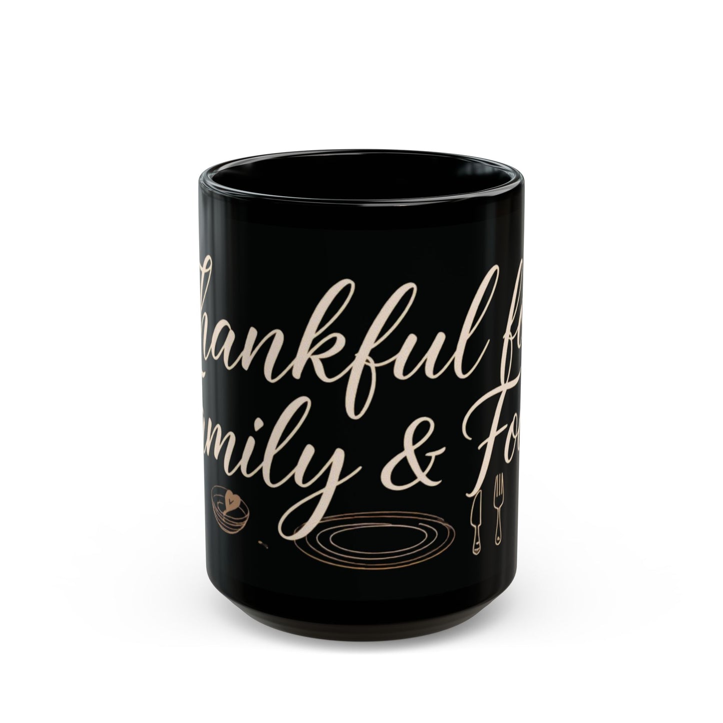 Thankful for Family & Food Mug