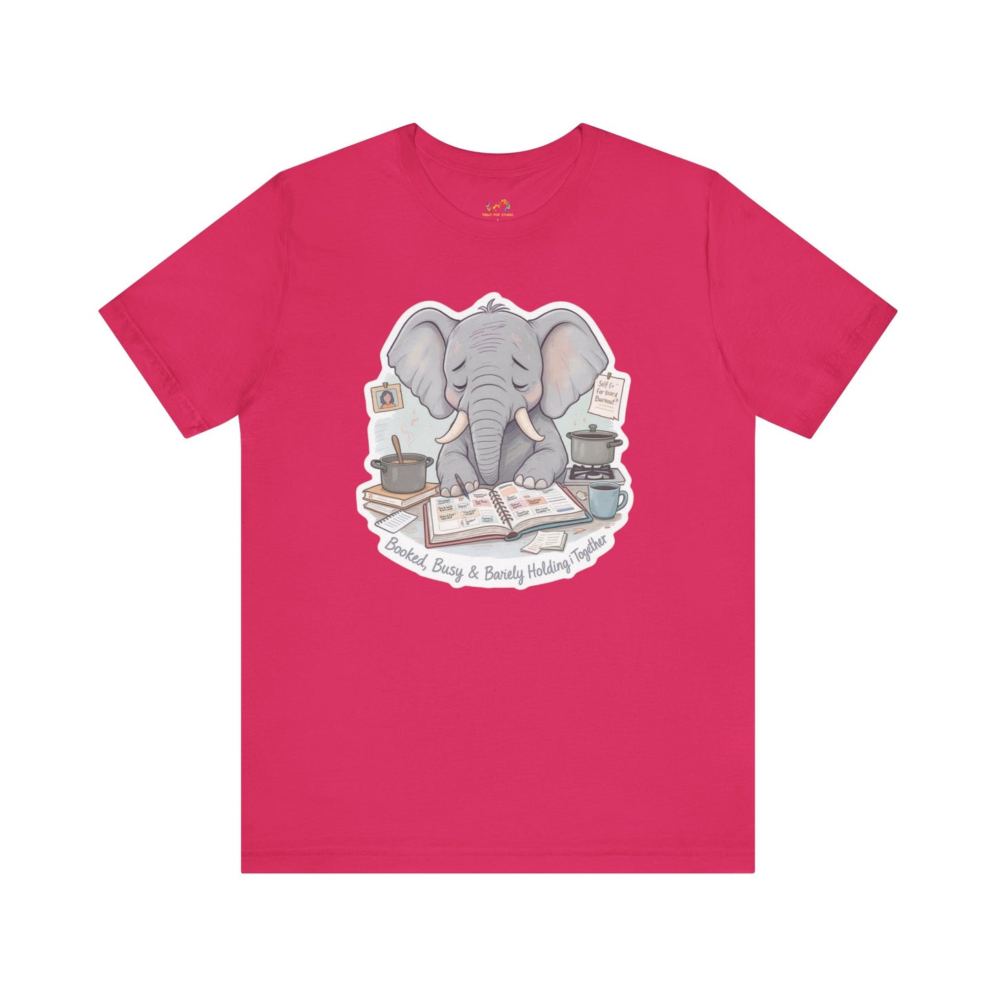 Emotionally Booked Elephant Tee