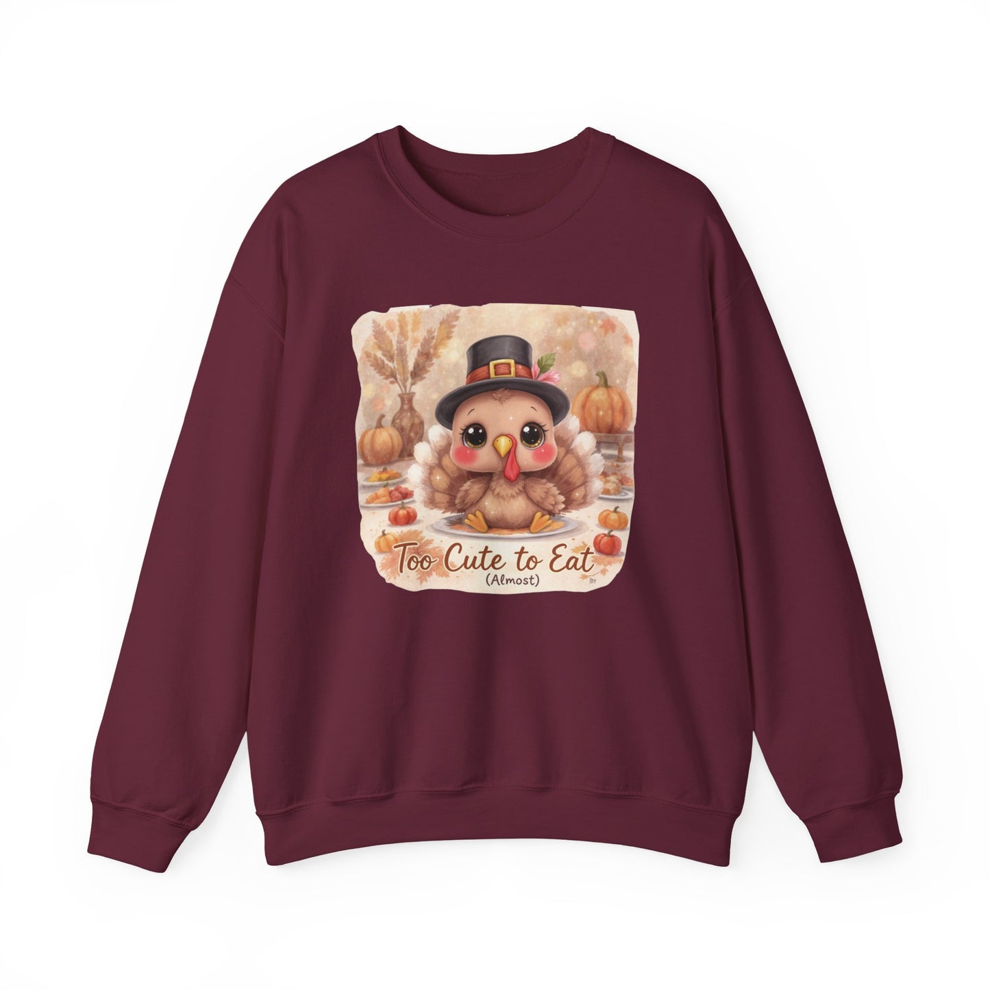 Too Cute to Eat (Almost) Toddler & Kids Thanksgiving Tee
