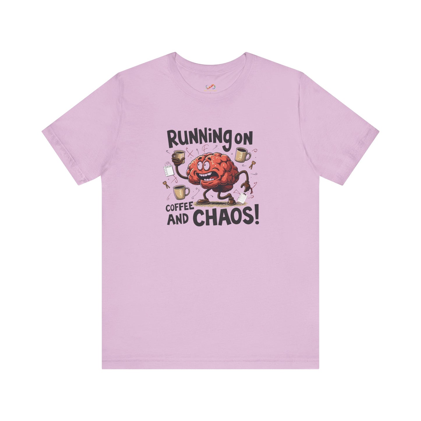 Coffee & Chaos Brain Tee