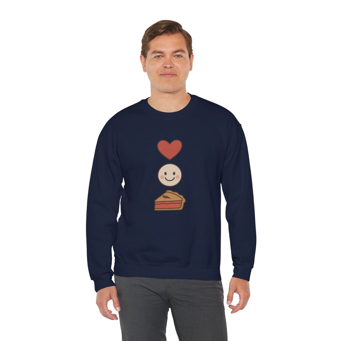 Thankful, Grateful, Stuffed Sweatshirt – Cozy Modern Thanksgiving Sweater