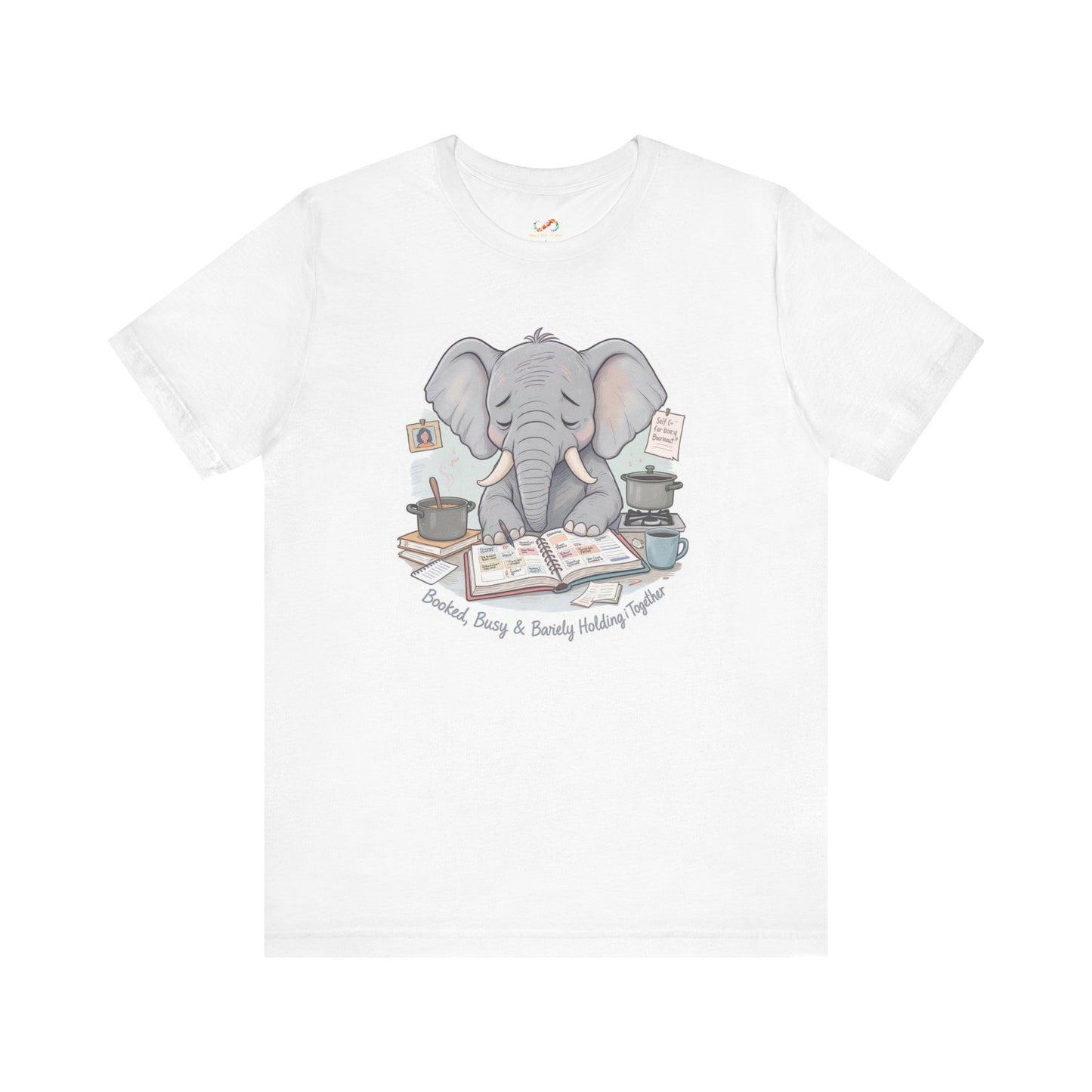 Emotionally Booked Elephant Tee