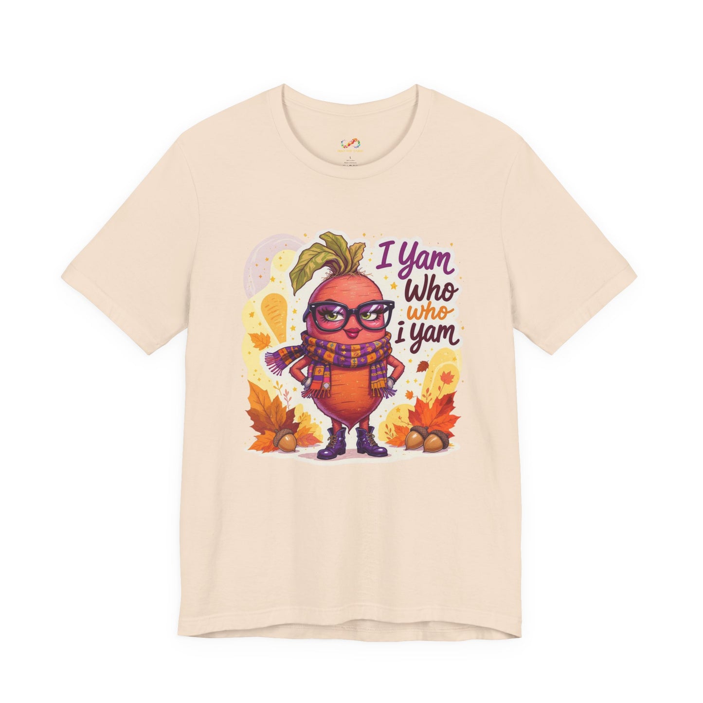 I Yam Who I Yam Tee – Sassy Thanksgiving Pun Shirt