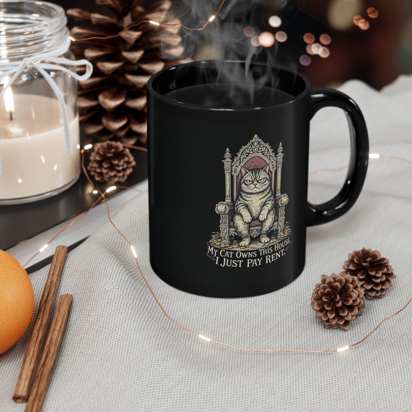 My Cat Owns This House Mug