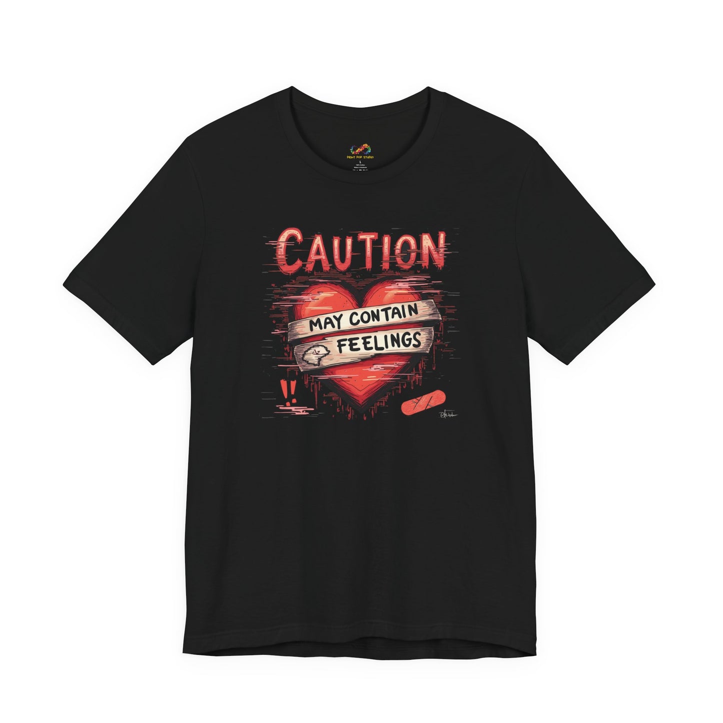 Caution: Feelings Ahead Tee