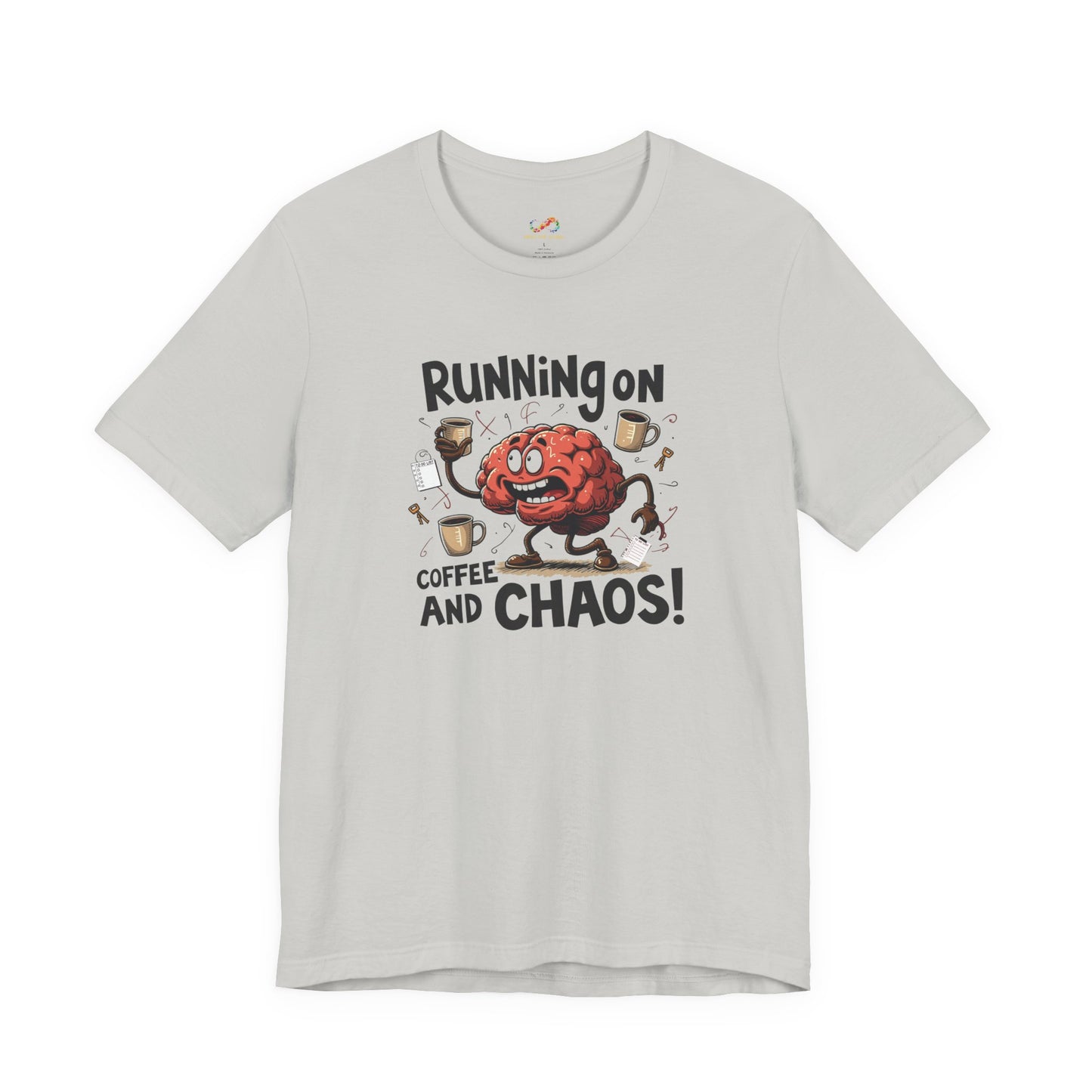Coffee & Chaos Brain Tee