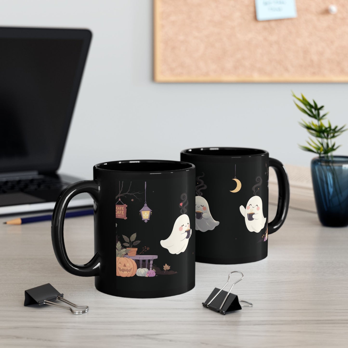 Ghostly Café Vibes Mug
