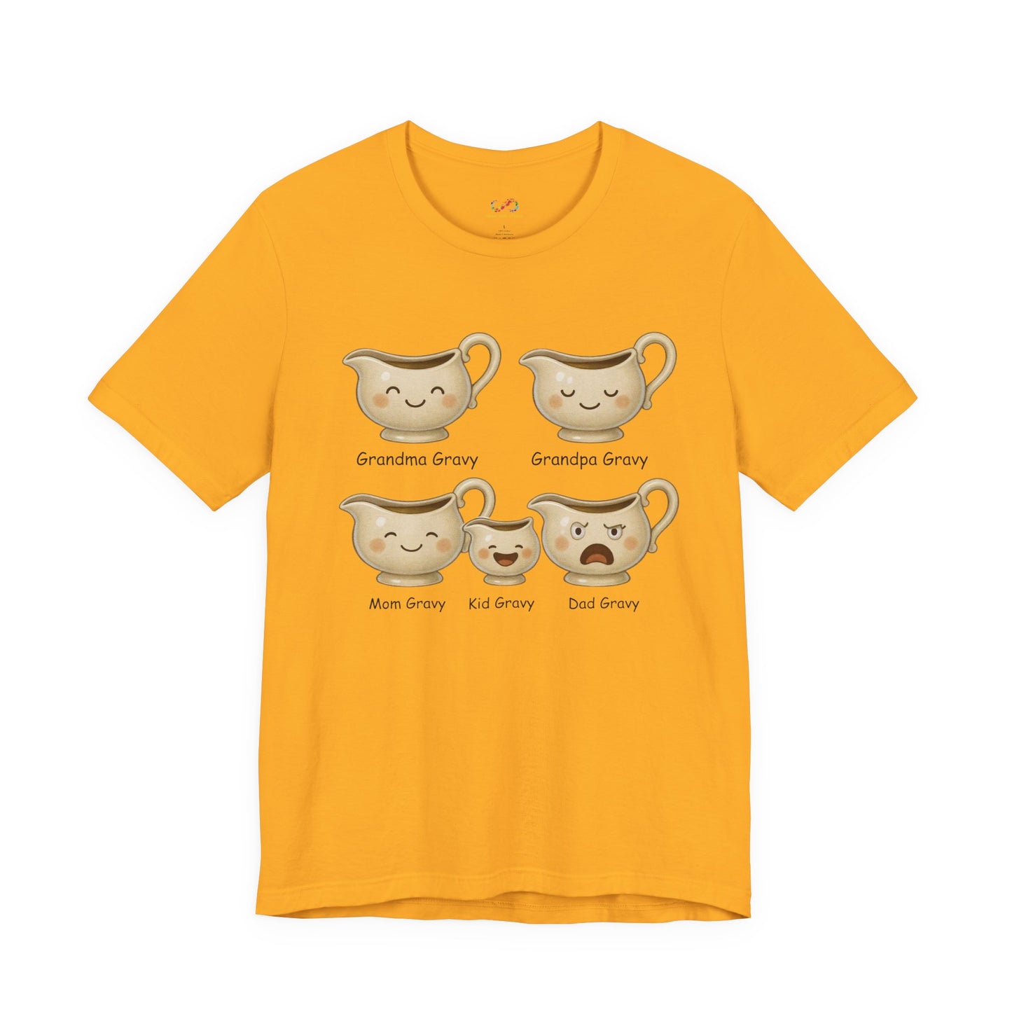 Gravy Squad Tee – Cute Family of Gravy Boats Graphic