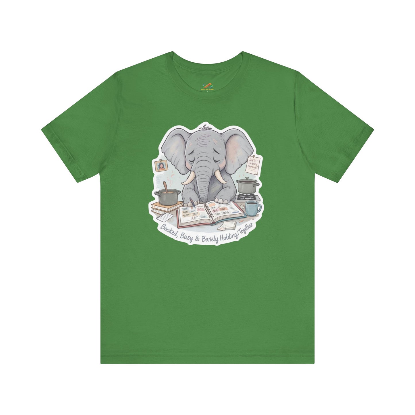 Emotionally Booked Elephant Tee