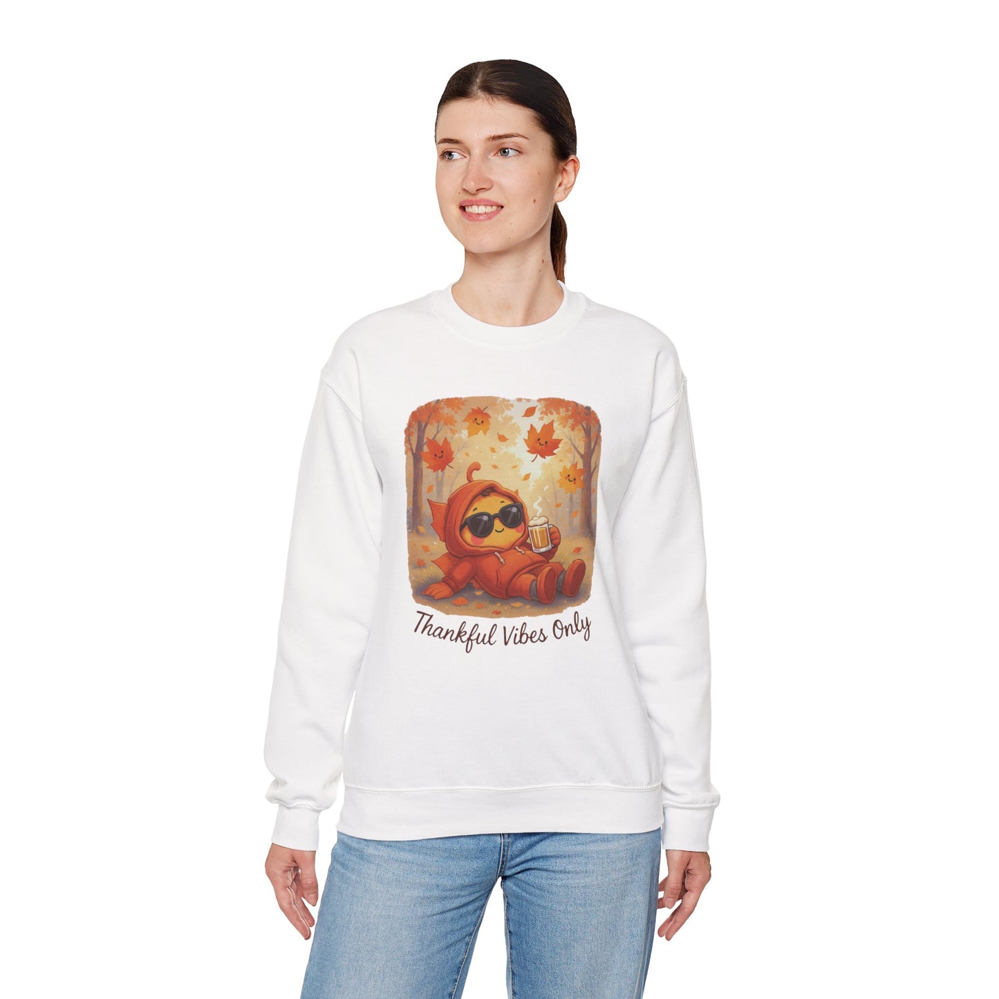 Thankful Vibes Only Sweatshirt