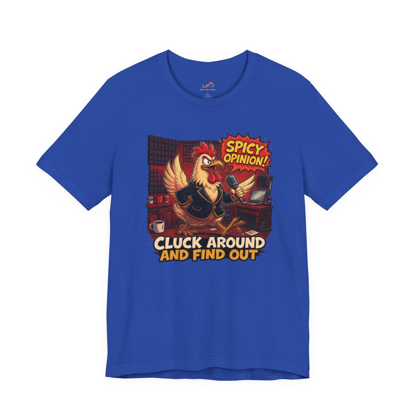 Hot Take Hen – Podcast Powerhouse Tee