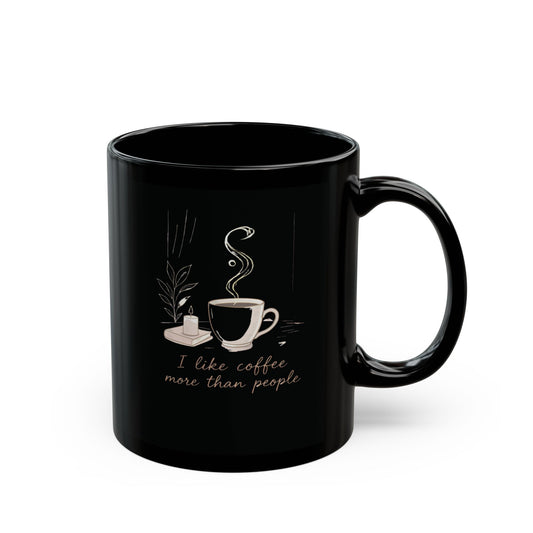 I Like Coffee More Than People Mug