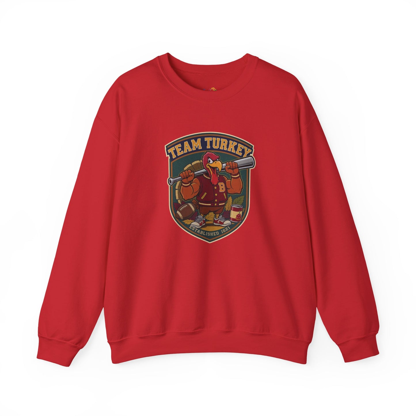 Team Turkey Sweatshirt – Varsity Thanksgiving Edition