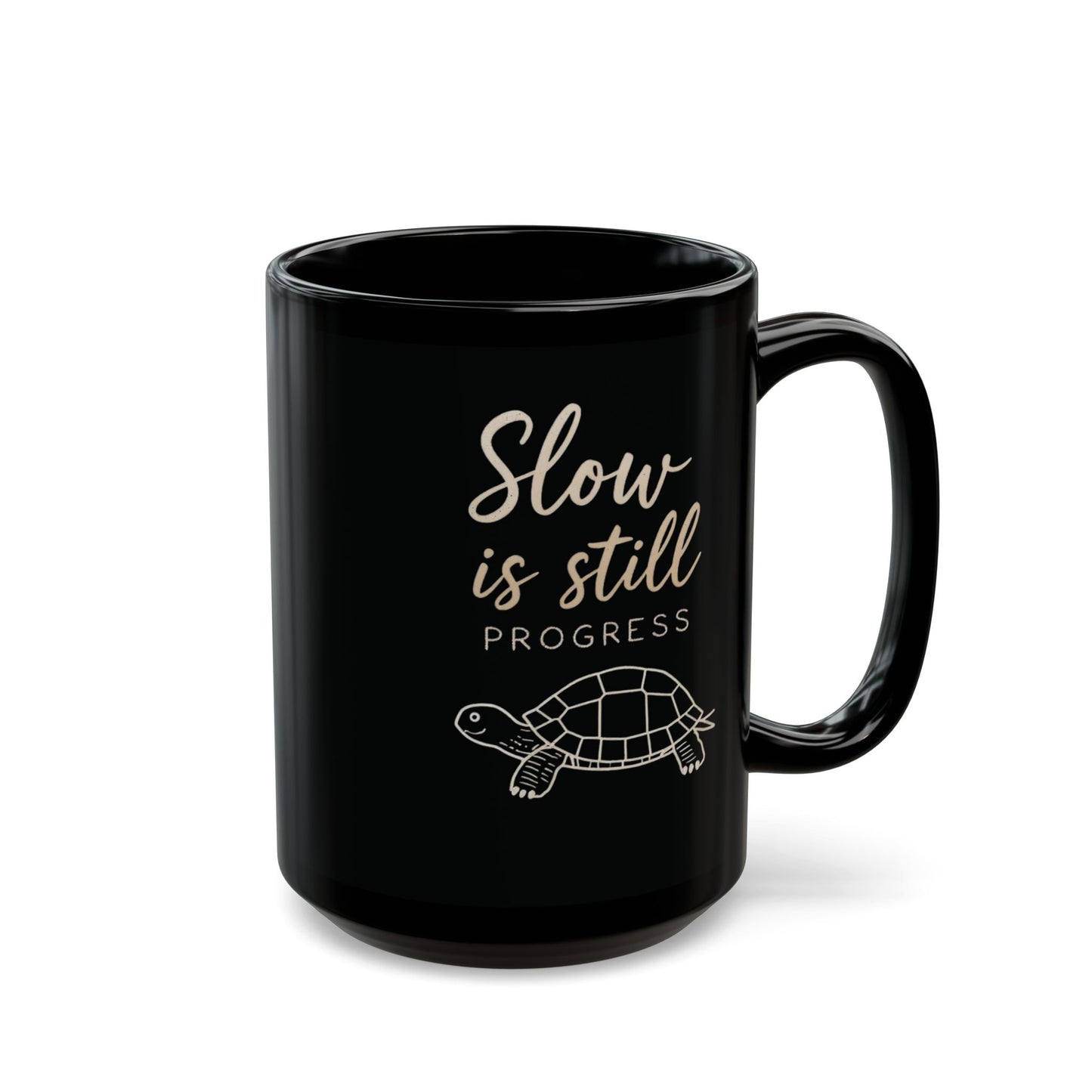 Slow is Still Progress — Mindful Tortoise Mug