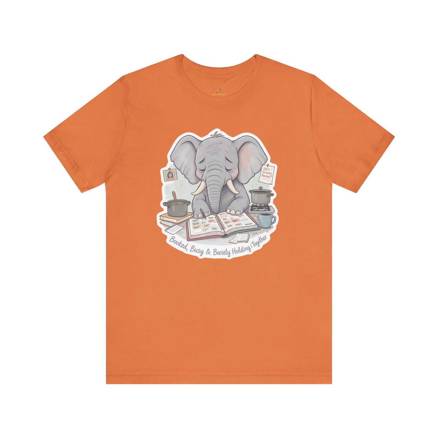 Emotionally Booked Elephant Tee