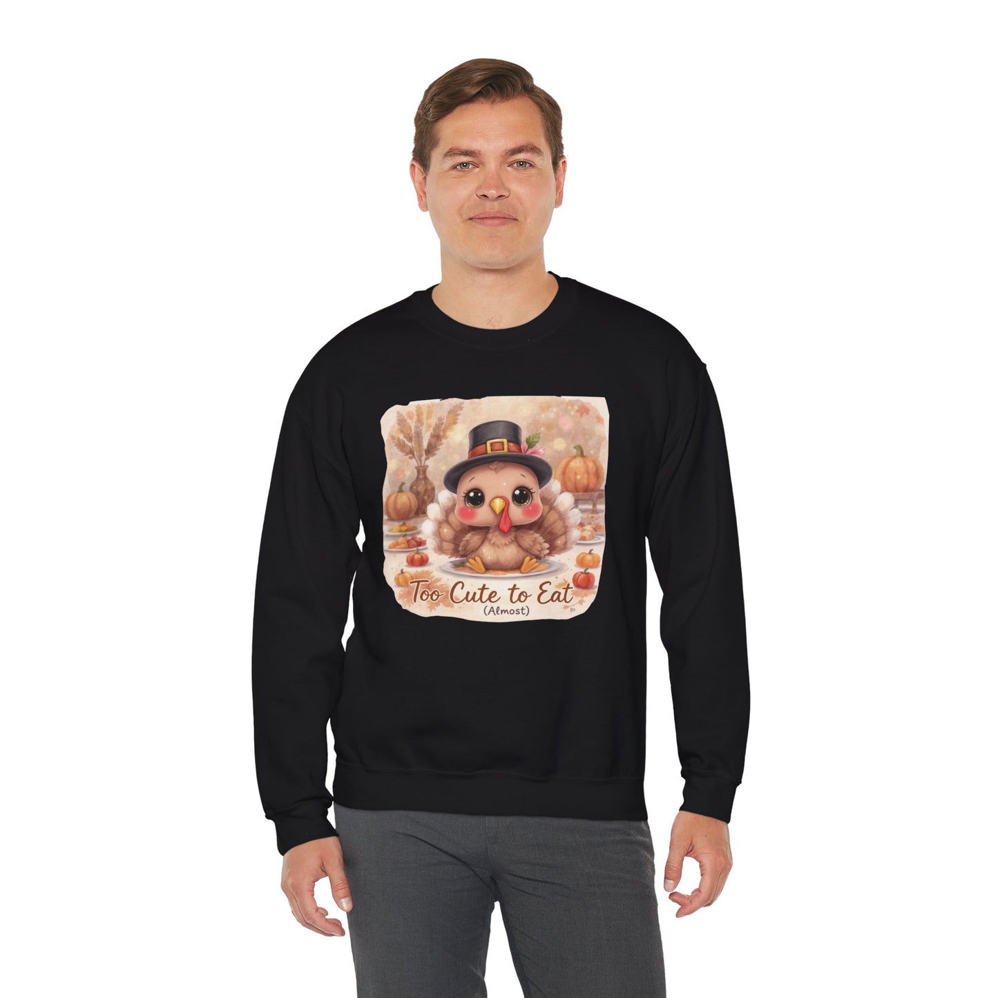 Too Cute to Eat (Almost) Toddler & Kids Thanksgiving Tee
