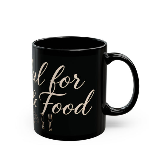 Thankful for Family & Food Mug