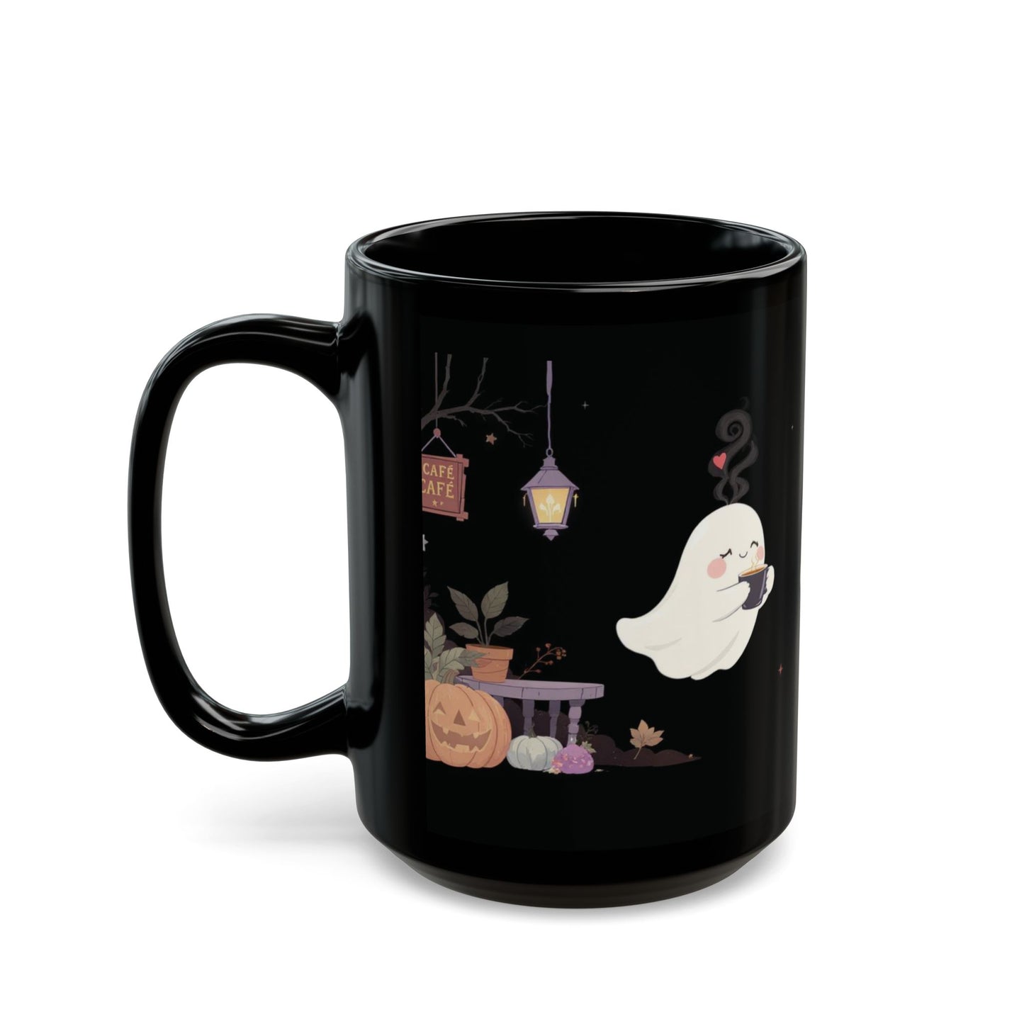 Ghostly Café Vibes Mug
