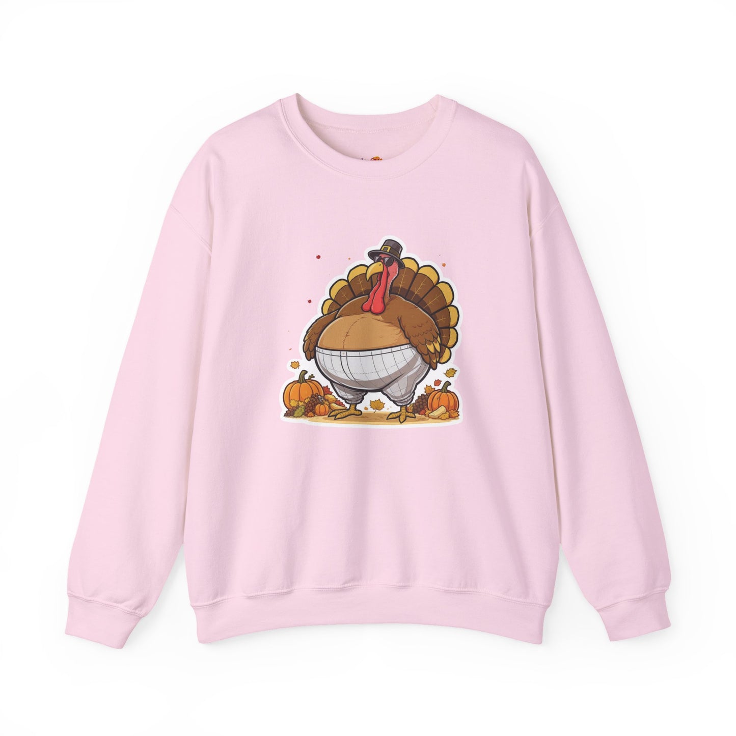 Gobble ‘Til You Wobble Sweatshirt – Funny Thanksgiving Turkey Sweater