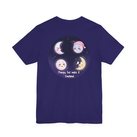 Whimsical Moon Characters Tee