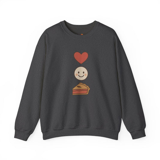 Thankful, Grateful, Stuffed Sweatshirt – Cozy Modern Thanksgiving Sweater