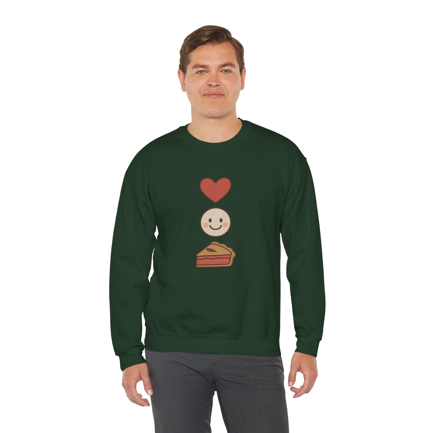 Thankful, Grateful, Stuffed Sweatshirt – Cozy Modern Thanksgiving Sweater
