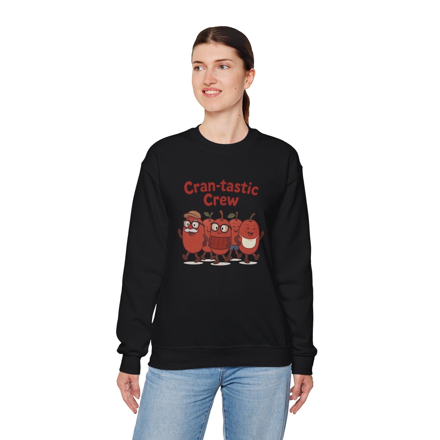 Cran-tastic Crew Sweatshirt – Fun & Festive Thanksgiving Cranberry Dance