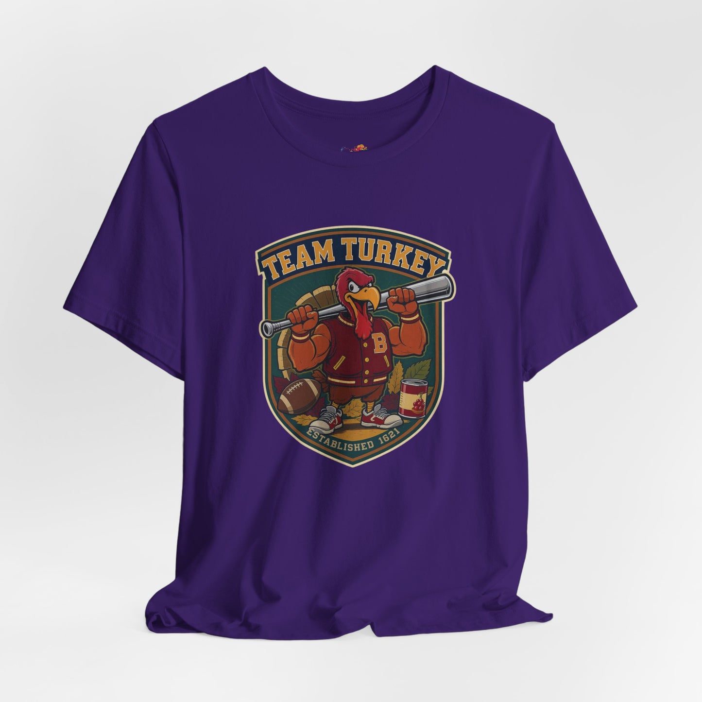 Team Turkey Tee – Thanksgiving Varsity Style Shirt
