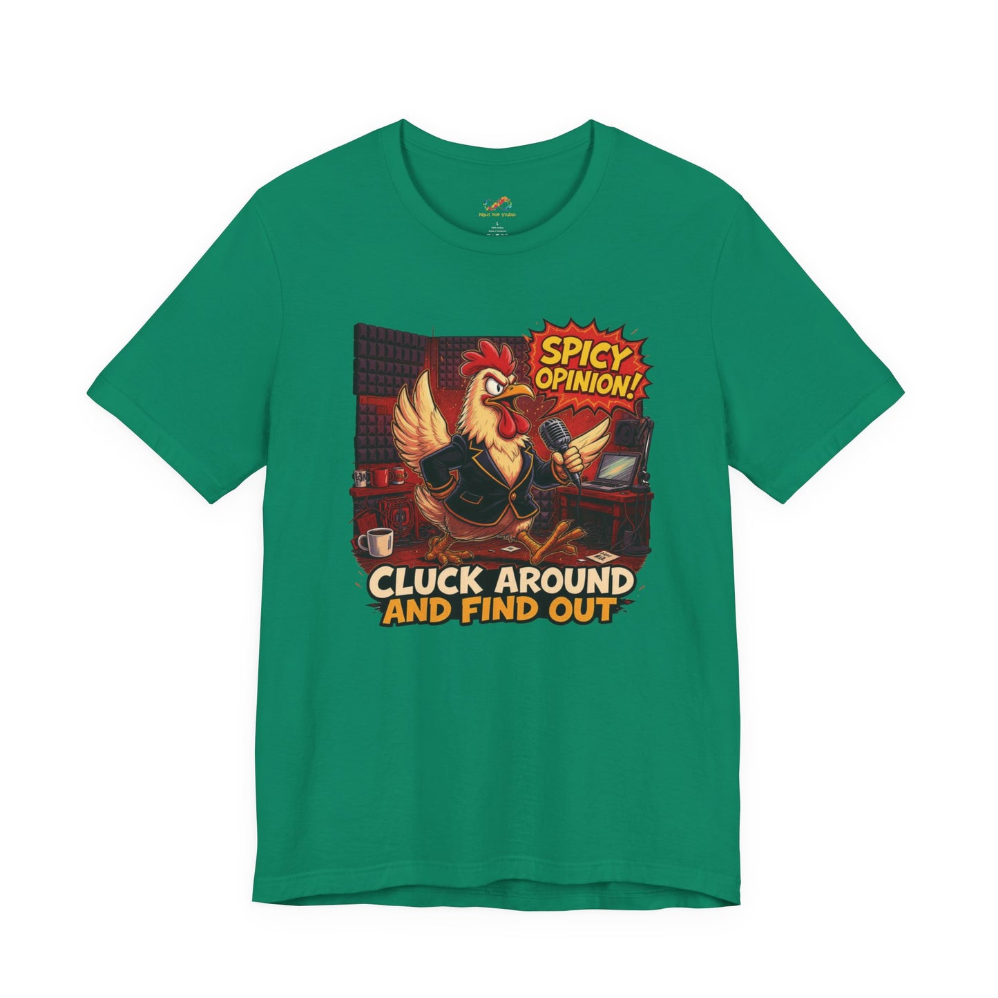Hot Take Hen – Podcast Powerhouse Tee