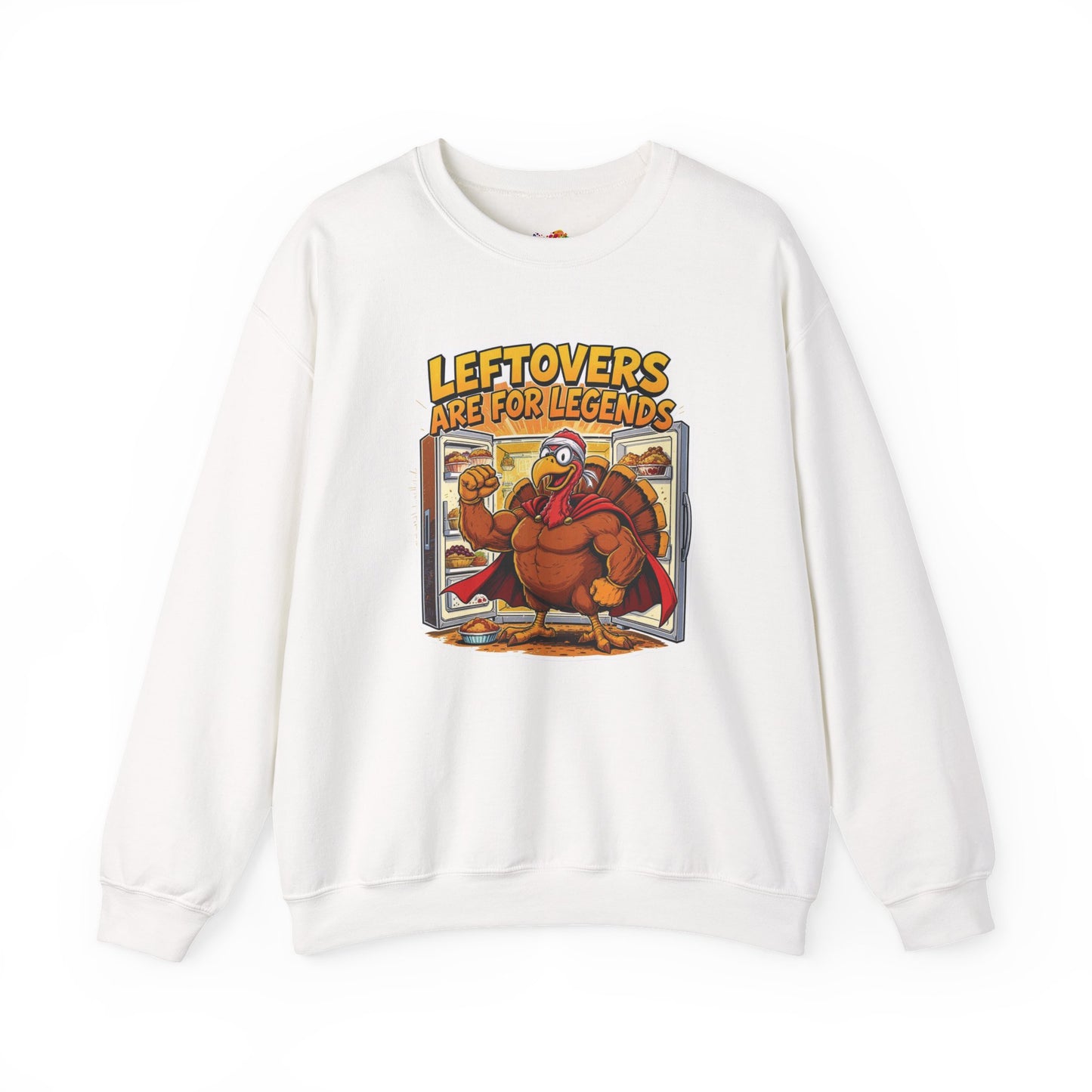 Leftovers Are for Legends Sweatshirt – Funny Thanksgiving Dinner Crewneck