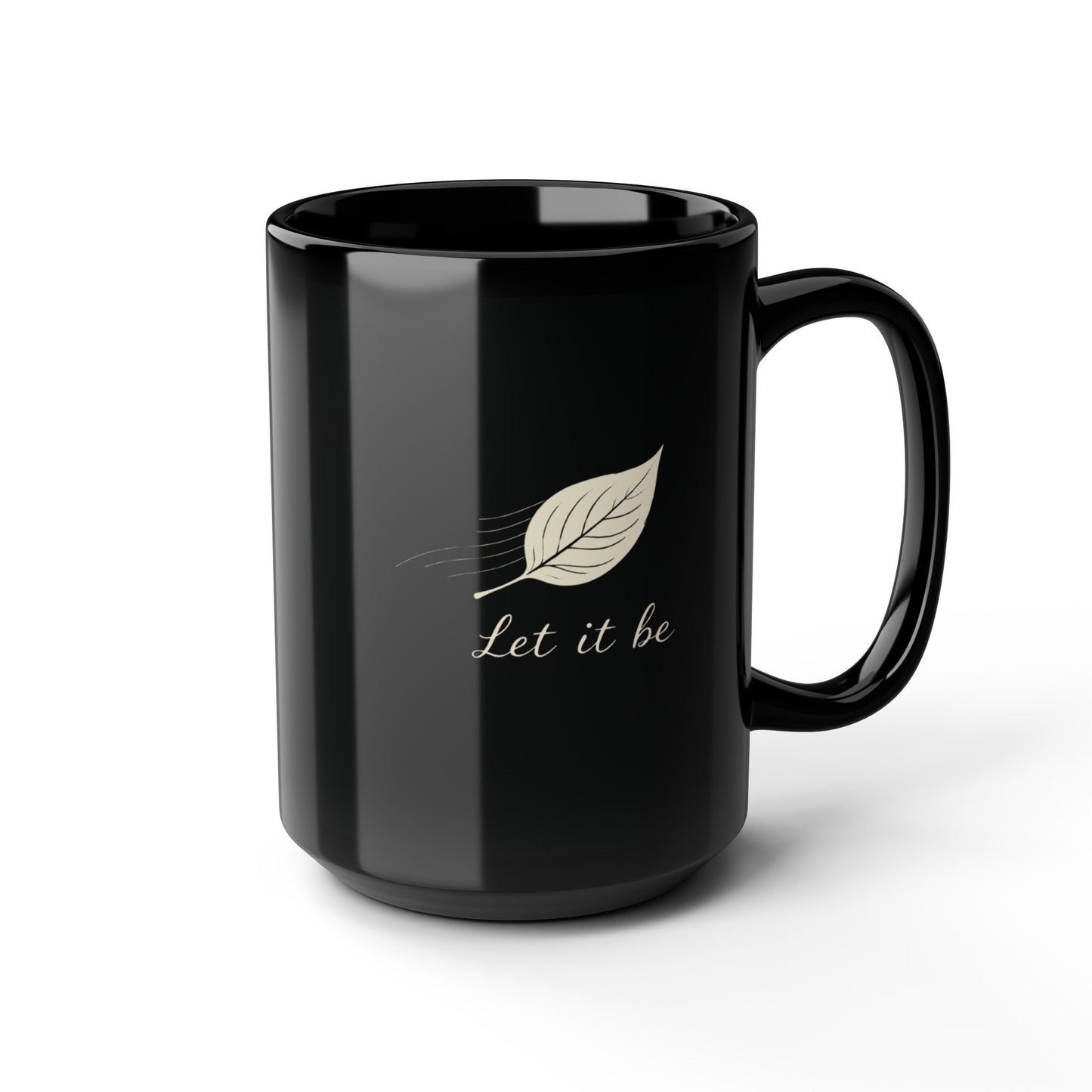 Let It Be – Serene Sage Green Minimalist Mug