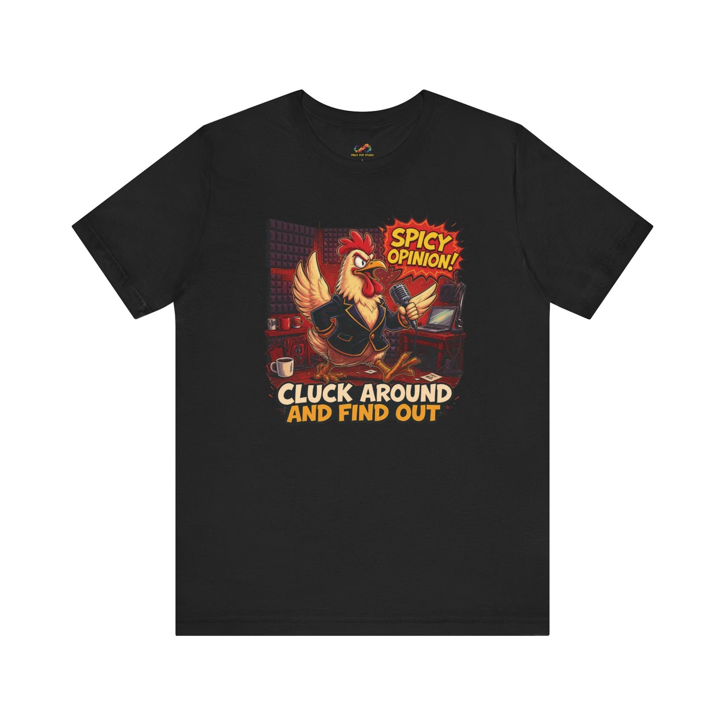 Hot Take Hen – Podcast Powerhouse Tee
