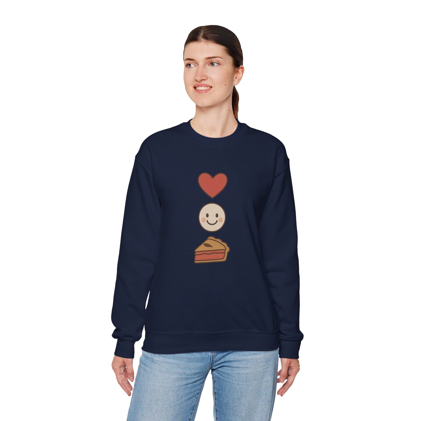 Thankful, Grateful, Stuffed Sweatshirt – Cozy Modern Thanksgiving Sweater