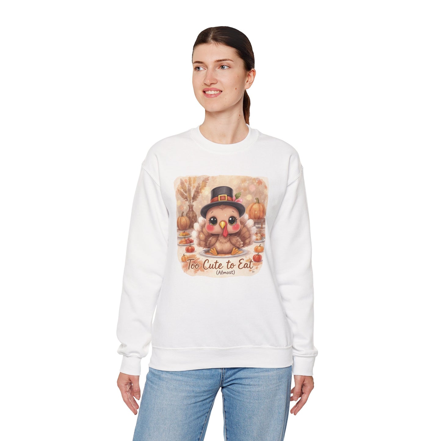 Too Cute to Eat (Almost) Toddler & Kids Thanksgiving Tee