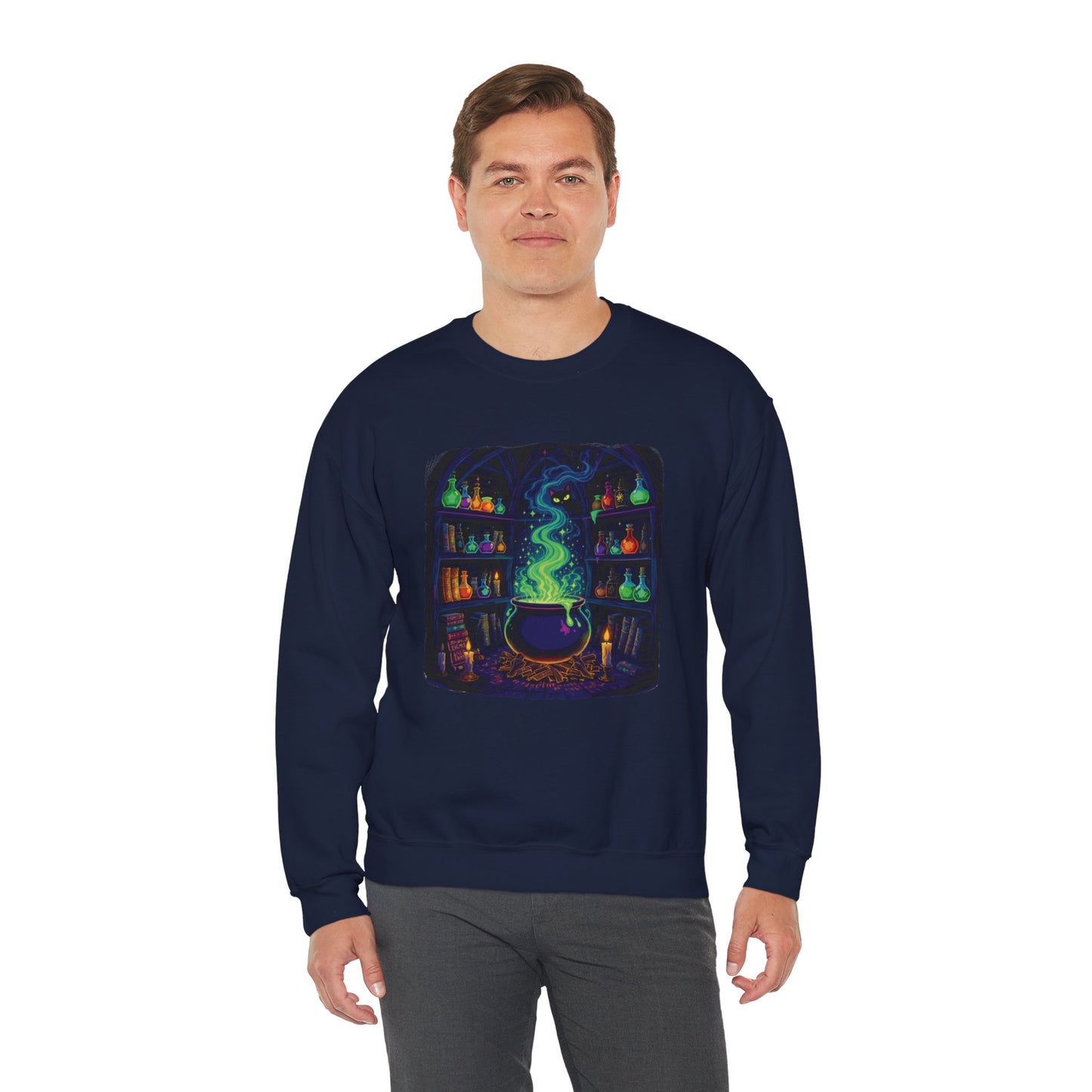 Potion Parlour Sweatshirt – Enchanted Witch Apothecary Pullover