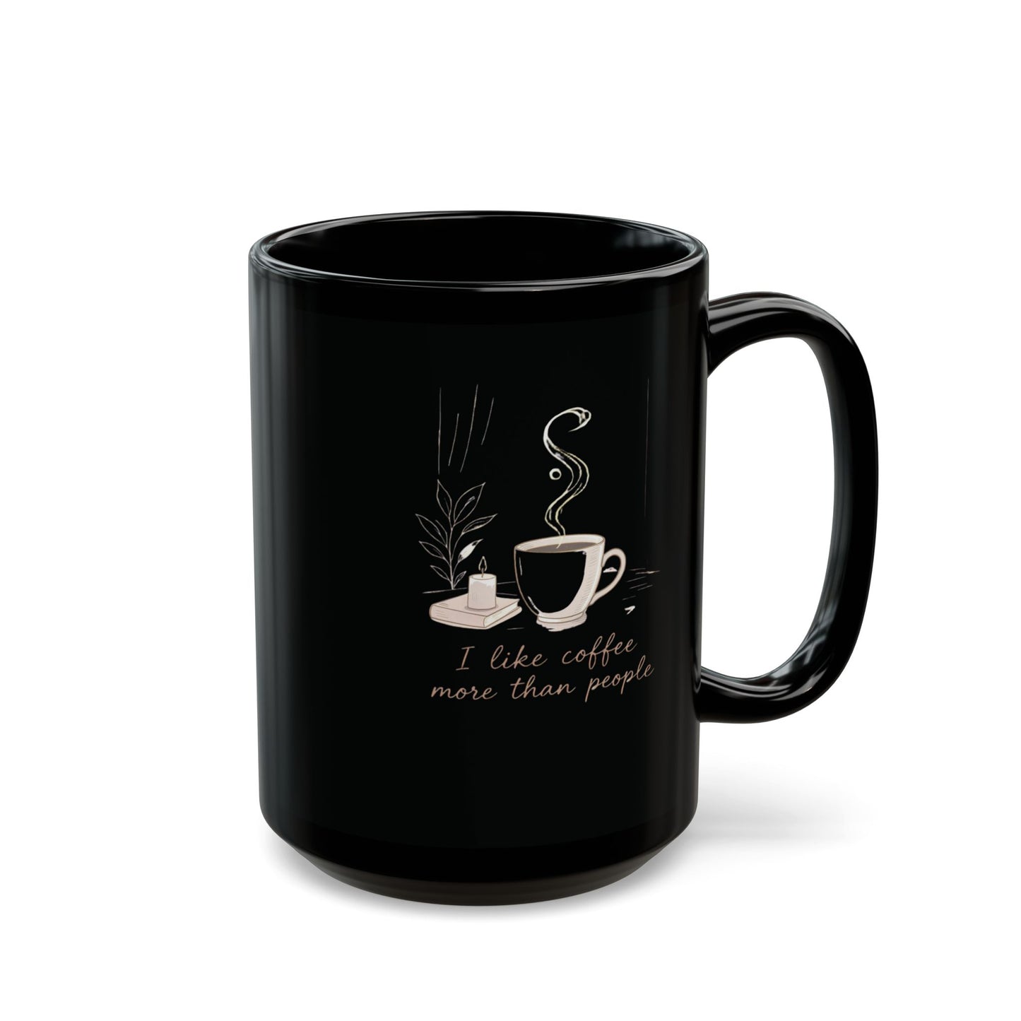 I Like Coffee More Than People Mug