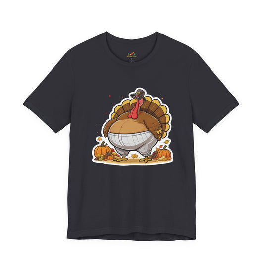 Gobble ‘Til You Wobble Tee – Funny Thanksgiving Turkey Shirt