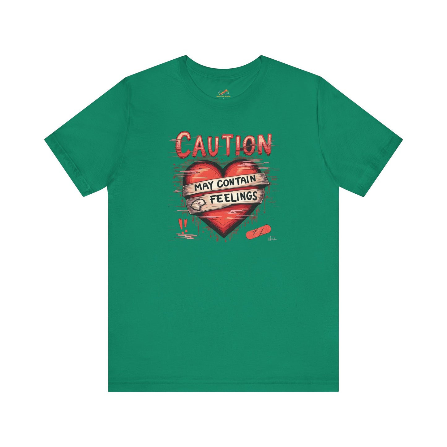 Caution: Feelings Ahead Tee