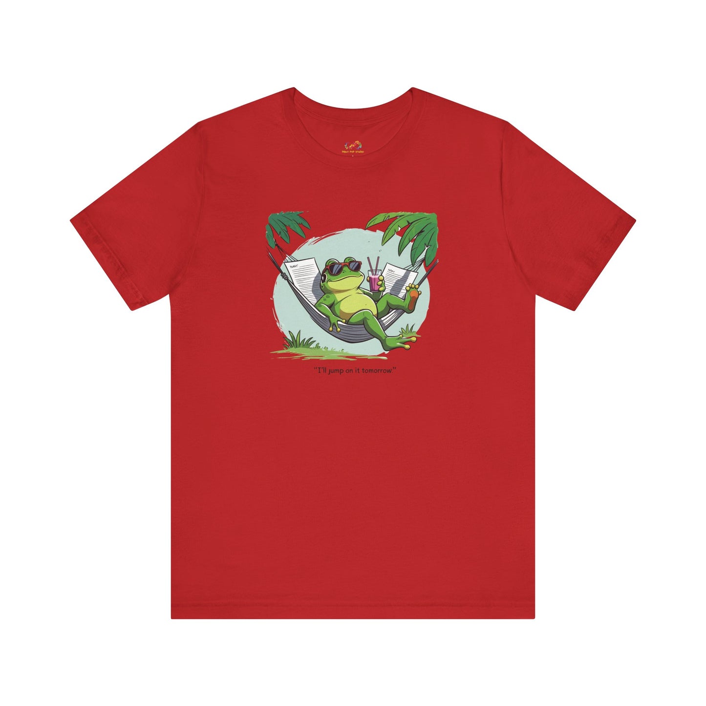 Procrastination Frog Tee